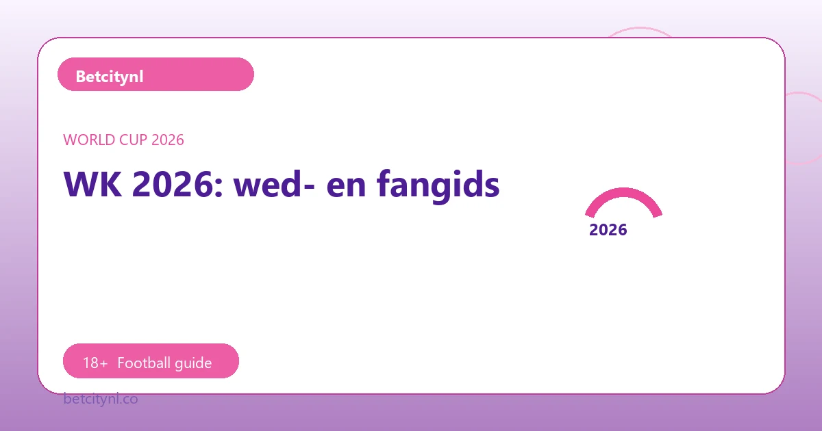 WK 2026: wed- en fangids - Betcitynl football guide